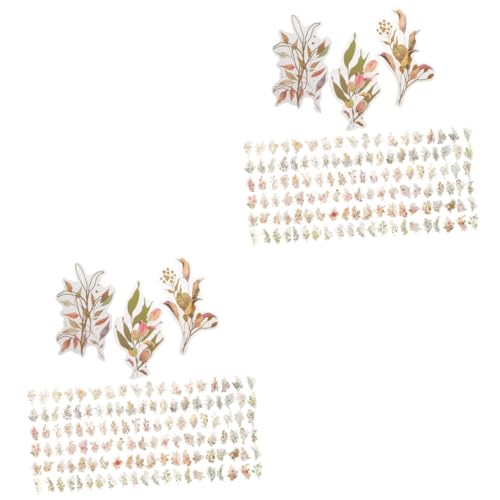 ARTIBETTER 2 Sätze Holografische Aufkleber Für Scrapbooking Goldene Pflanzenaufkleber Für Diy Projekte Dekorative Sticker Für Alben Journale Und Geschenkkartons Gemischte Stile 240 Stück * 2 ARTIBETTER 2 Sätze Holografische Aufkleber Für Scrapbooking Goldene Pflanzenaufkleber Für Diy Projekte Dekorative Sticker Für Alben Journale Und Geschenkkartons Gemischte Stile 240 Stück * 2 von Artibetter