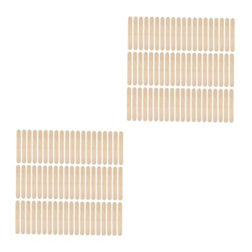 ARTIBETTER 2 Sätze Holz Eisstiele Für Diy Eislutscher Sticks Für Bastelprojekte Lebensmittelechte Holzstäbchen Für Desserts Eiscreme Popsicles 200 Stück * 2 ARTIBETTER 2 Sätze Holz Eisstiele Für Diy Eislutscher Sticks Für Bastelprojekte Lebensmittelechte Holzstäbchen Für Desserts Eiscreme Popsicles 200 Stück * 2 von Artibetter