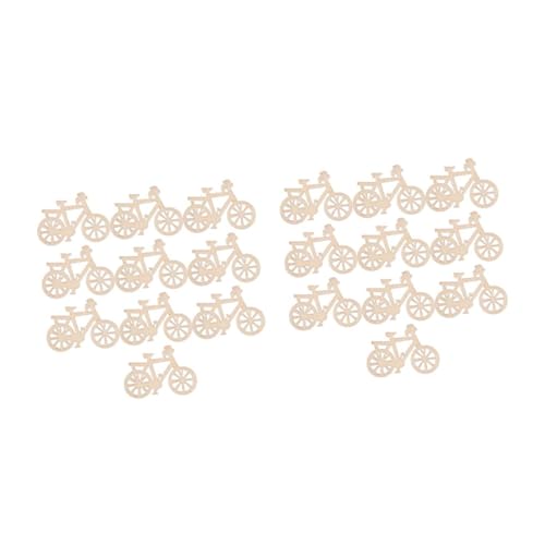 ARTIBETTER 2 Sätze Holzfahrradfleck Handwerk Jumbo Hartholz Fahrrad Requisiten Unvollendet Bemalten Fahrradausschnitte Bike - -requisite Fahrrad-holzscheiben Beige 10 Stück * 2 ARTIBETTER 2 Sätze Holzfahrradfleck Handwerk Jumbo Hartholz Fahrrad Requisiten Unvollendet Bemalten Fahrradausschnitte Bike - -requisite Fahrrad-holzscheiben Beige 10 Stück * 2 von Artibetter