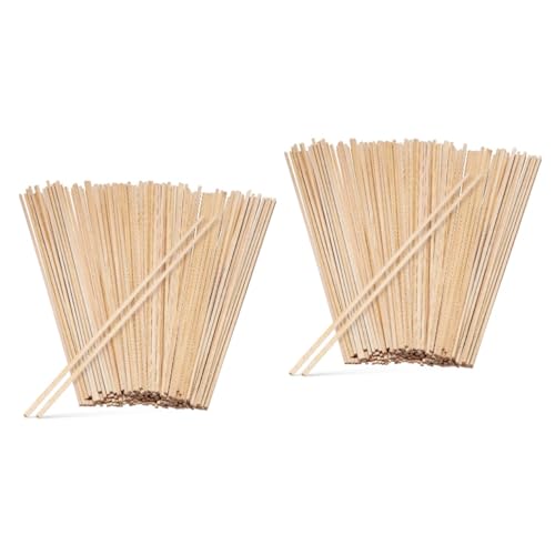 ARTIBETTER 2 Sätze Holzstreifen Diy -materialien Handwerk Für Vierkantdübel Aus Hartholz Schüttgut Quadratische Dübelstreifen Quadratische Dübelstangen Stöcke Bastelstangen 150 Stück * 2 von Artibetter
