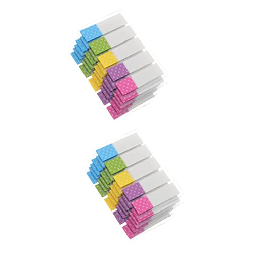 ARTIBETTER 2 Sätze Index-label Farbige Registerkarten Farbige Etiketten Für Seitenmarkierungen Klebestreifen Papier Tabs Klebrige Lesezeichen-tabs Das Haustier 6 Packungen * 2 von Artibetter