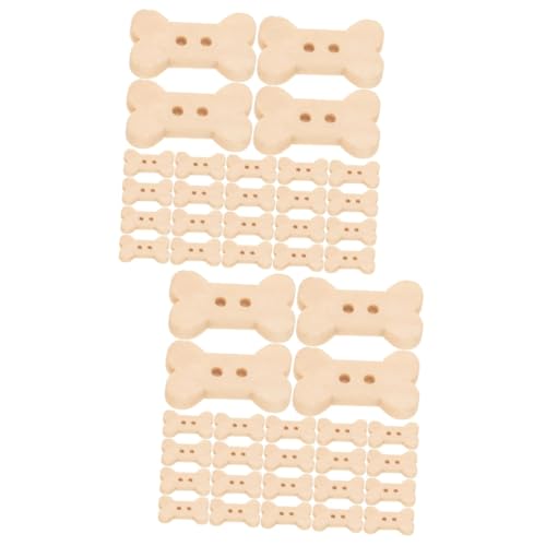 ARTIBETTER 2 Sätze Knochenformknöpfe Verschönerung Tasten Sortiert Keine Nähknöpfe Retro Nähen Geformt Kleidung Knopf Stoffknöpfe Selber Machen Stoffdekorationsknöpfe Holz Beige 100 Stück * 2 ARTIBETTER 2 Sätze Knochenformknöpfe Verschönerung Tasten Sortiert Keine Nähknöpfe Retro Nähen Geformt Kleidung Knopf Stoffknöpfe Selber Machen Stoffdekorationsknöpfe Holz Beige 100 Stück * 2 von Artibetter