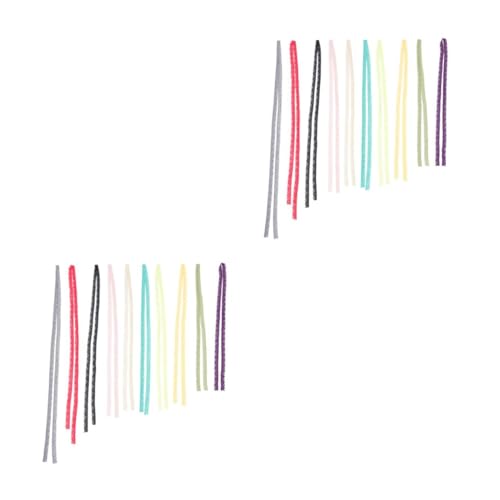 ARTIBETTER 2 Sätze Lace Ribbon Elastische Spitzenbänder Für Diy Bastelarbeiten Dekoration Von Kleidung Schuhen Und Accessoires Pro Gemischten Farben 10 Stück * 2 von Artibetter