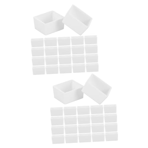 ARTIBETTER 2 Sätze Leere Aquarellpfannen Kunststoff Malpalette Für DIY Aquarellfarben Halbe Pfannen Für Künstler Und Maler Für Wasserfarben 75 Stück * 2 von Artibetter