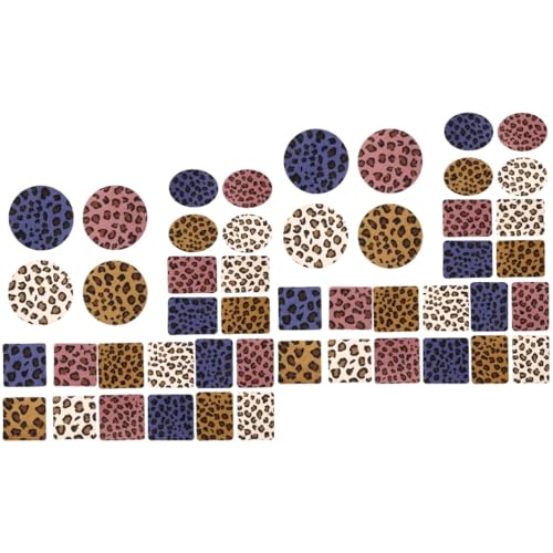 ARTIBETTER 2 Sätze Leopard Druck Patches Austauschbare Strapazierfähige Flicken Für Kleidung Hüte Und Taschen Für Diy Dekoration Und Reparatur 24 Stück * 2 ARTIBETTER 2 Sätze Leopard Druck Patches Austauschbare Strapazierfähige Flicken Für Kleidung Hüte Und Taschen Für Diy Dekoration Und Reparatur 24 Stück * 2 von Artibetter
