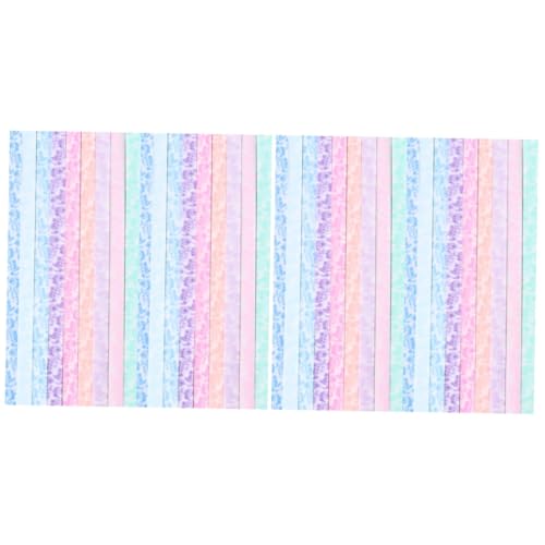 ARTIBETTER 2 Sätze Leuchtender Stern Origami Sterne Farbpapier Origami Papier Stern Papier Leuchtender Stern Origami Stern Faltpapierstreifen DIY Material 200 Stück * 2 Zufällige Farbe ARTIBETTER 2 Sätze Leuchtender Stern Origami Sterne Farbpapier Origami Papier Stern Papier Leuchtender Stern Origami Stern Faltpapierstreifen DIY Material 200 Stück * 2 Zufällige Farbe von Artibetter