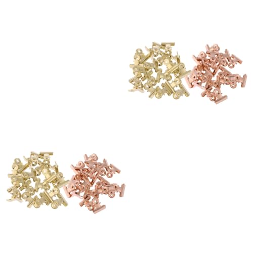 ARTIBETTER 2 Sätze Metall Büroklammern Aus Roségold Gold Starke Binder Clips Für Schule Und Büro Organisieren Von Dokumenten 40 Stück * 2 von Artibetter