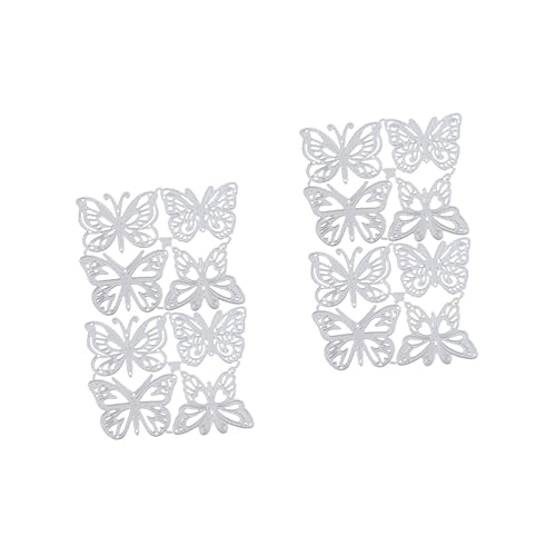 ARTIBETTER 2 Sätze Metalldämmerung Sterben Papier Handwerk Stanzformen Schmetterlinge Vorräte Machen Stirbt Scrapbooking-stanzteile Aus Stahl Diy Schablonenform Kohlenstoffstahl 8 Stück * 2 ARTIBETTER 2 Sätze Metalldämmerung Sterben Papier Handwerk Stanzformen Schmetterlinge Vorräte Machen Stirbt Scrapbooking-stanzteile Aus Stahl Diy Schablonenform Kohlenstoffstahl 8 Stück * 2 von Artibetter