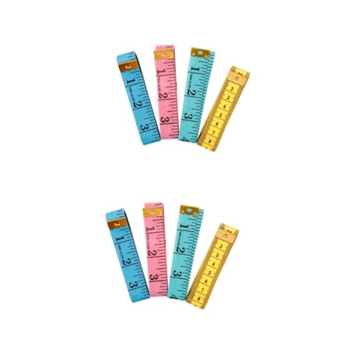 ARTIBETTER 2 Sätze Nähwerkswerkzeug Weiches Maßband Kleines Messband Kleidung Maßband Für Körper Messung Taillenband Maßband Nähen Nähband Pvc-kunststoff 4 Stück * 2 ARTIBETTER 2 Sätze Nähwerkswerkzeug Weiches Maßband Kleines Messband Kleidung Maßband Für Körper Messung Taillenband Maßband Nähen Nähband Pvc-kunststoff 4 Stück * 2 von Artibetter