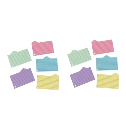 ARTIBETTER 2 Sätze Notizpapier Vokabelbuch Mit Unlinierten Farbkarten Schülermaterialien Pädagogische Registerkarten Lernen Rosa Klebriger Revisionsindex Karteikarten Mit 125 Blätter * 2 ARTIBETTER 2 Sätze Notizpapier Vokabelbuch Mit Unlinierten Farbkarten Schülermaterialien Pädagogische Registerkarten Lernen Rosa Klebriger Revisionsindex Karteikarten Mit 125 Blätter * 2 von Artibetter