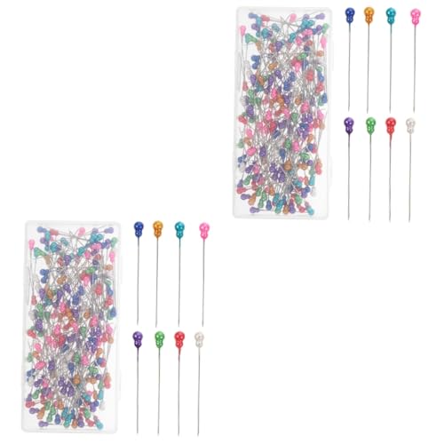 ARTIBETTER 2 Sätze Perlennadel Quilten Basteln Kopfstifte Nähnadeln Gerade Stifte Stecknadel Für Nähprojekt Pinnnadel Für Damen Blumennagel Stahldraht Colorful 200 Stück * 2 ARTIBETTER 2 Sätze Perlennadel Quilten Basteln Kopfstifte Nähnadeln Gerade Stifte Stecknadel Für Nähprojekt Pinnnadel Für Damen Blumennagel Stahldraht Colorful 200 Stück * 2 von Artibetter