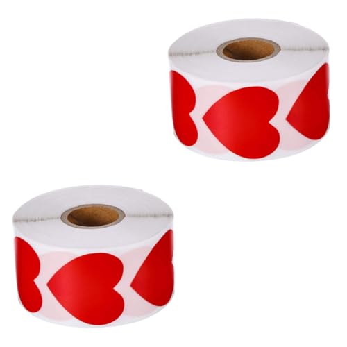 ARTIBETTER 2 Sätze Rote Liebes Aufkleber Farbig Valentinstag Aufkleber Masse Groß Funkeln Geformt Herzaufkleber Aufkleber Herz Bastelaufkleber Packsack -aufkleber Pvc 500 Stück * 2 ARTIBETTER 2 Sätze Rote Liebes Aufkleber Farbig Valentinstag Aufkleber Masse Groß Funkeln Geformt Herzaufkleber Aufkleber Herz Bastelaufkleber Packsack -aufkleber Pvc 500 Stück * 2 von Artibetter