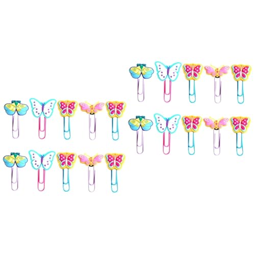 ARTIBETTER 2 Sätze Schmetterling Lesezeichen Mädchen Kind Lesezeichen-clip Geformte Büroklammern Büroklammer-lesezeichen Seitenmacher Büroschneidemaschine Papierclips Kieselgel 20 Stück * 2 ARTIBETTER 2 Sätze Schmetterling Lesezeichen Mädchen Kind Lesezeichen-clip Geformte Büroklammern Büroklammer-lesezeichen Seitenmacher Büroschneidemaschine Papierclips Kieselgel 20 Stück * 2 von Artibetter