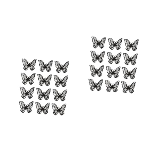 ARTIBETTER 2 Sätze Schmetterling Stickerei Patches Doppellagige Applikationen Für Diy Kleidung Dekoration Von Taschen Mützen Und Mehr Elegantes Design Für Stilvolle Outfits 12 Stück * 2 ARTIBETTER 2 Sätze Schmetterling Stickerei Patches Doppellagige Applikationen Für Diy Kleidung Dekoration Von Taschen Mützen Und Mehr Elegantes Design Für Stilvolle Outfits 12 Stück * 2 von Artibetter