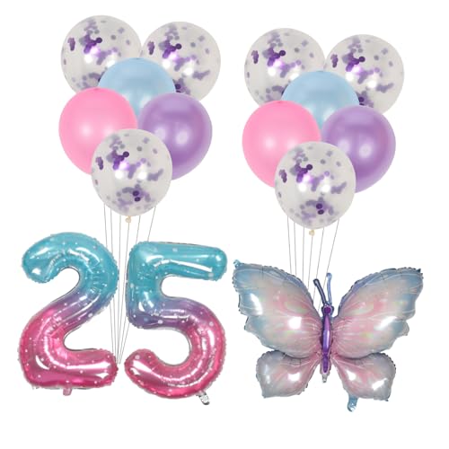 ARTIBETTER 2 Sätze Schmetterlingsballon -set Geburtstagsdekoration Geburtstag Luftballons Folienballons Zum Geburtstag Luftballons Für Geburtstagsfeiern Ballondekorationen Aluminiumfolie ARTIBETTER 2 Sätze Schmetterlingsballon -set Geburtstagsdekoration Geburtstag Luftballons Folienballons Zum Geburtstag Luftballons Für Geburtstagsfeiern Ballondekorationen Aluminiumfolie von Artibetter