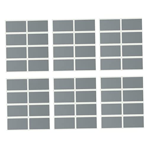 ARTIBETTER 2 Sätze Scratch Off Aufkleber Rectangular Peel And Stick Rubbelkarten Für Diy Hochzeitseinladungen Und Spiele Graue Versteckte Überraschungen 100 Stück * 2 von Artibetter