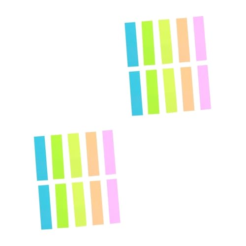 ARTIBETTER 2 Sätze Selbstklebende Stundenplan Etiketten Für Schul Und Arbeitsunterlagen Bunte Haftnotizen Für Agenda Planner Und Notizbücher Für Organisation Und Erinnerungen 10 Stück * 2 von Artibetter