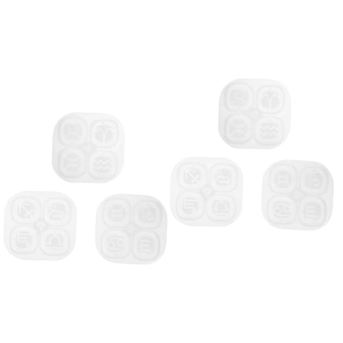ARTIBETTER 2 Sätze Silikonform Für Anhänger Epoxidharz Gießform Für Diy Schmuck Für Schlüsselanhänger Und Bastelarbeiten 3 Stücke * 2 ARTIBETTER 2 Sätze Silikonform Für Anhänger Epoxidharz Gießform Für Diy Schmuck Für Schlüsselanhänger Und Bastelarbeiten 3 Stücke * 2 von Artibetter