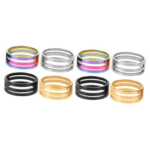 ARTIBETTER 2 Sätze Sprungring Öffnen Und Schließring Schmuck-sprungringöffner Kreis Finger Runden Crimpen Biegering-öffnungswerkzeug Ringmacher Rostfreier Stahl 4 Stück * 2 ARTIBETTER 2 Sätze Sprungring Öffnen Und Schließring Schmuck-sprungringöffner Kreis Finger Runden Crimpen Biegering-öffnungswerkzeug Ringmacher Rostfreier Stahl 4 Stück * 2 von Artibetter