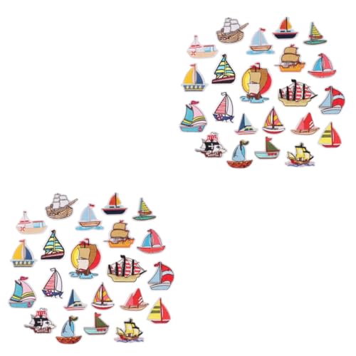 ARTIBETTER 2 Sätze Teiliges Cartoon Segelboot Aufnäher Selbstklebende Stoffapplikationen Für Jeans Taschen Und Mehr Zur Dekoration Und Reparatur 23 Stück * 2 ARTIBETTER 2 Sätze Teiliges Cartoon Segelboot Aufnäher Selbstklebende Stoffapplikationen Für Jeans Taschen Und Mehr Zur Dekoration Und Reparatur 23 Stück * 2 von Artibetter