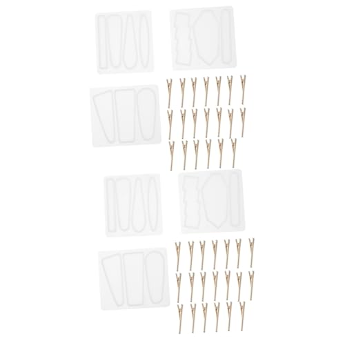 ARTIBETTER 2 Sätze Teiliges Diy Epoxidharz Haarklammern Set Multifunktionale Silikonformen Für Kreative Haaraccessoires Für Schmuck Und Handwerk Einfach Zu Verwenden Und 23 Stück * 2 ARTIBETTER 2 Sätze Teiliges Diy Epoxidharz Haarklammern Set Multifunktionale Silikonformen Für Kreative Haaraccessoires Für Schmuck Und Handwerk Einfach Zu Verwenden Und 23 Stück * 2 von Artibetter