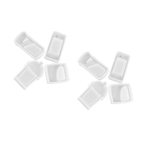 ARTIBETTER 2 Sätze Teiliges Diy Kristall Epoxidharz Silikonformen Quicksand Flasche Spielmaschine Keks Anhänger Für Schmuck Dekorationen Und Zubehör Herstellen 4 Stücke * 2 von Artibetter