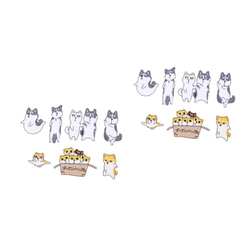 ARTIBETTER 2 Sätze Teiliges Diy Patch Mit Cartoon Hundemotiv Aufnäher Für Kleidung Taschen Hüte Reparatur Und Kreative Diy Projekte Für Erwachsene 9 Stück * 2 von Artibetter