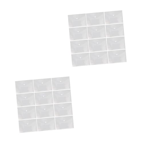 ARTIBETTER 2 Sätze Teiliges Dokumenten Organizer Transparent Mit Druckknopf Wasserdichte Aufbewahrungstaschen Für Wichtige Dokumente Rechnungen Quittungen Praktischer Büro Und 12 Stücke * 2 von Artibetter