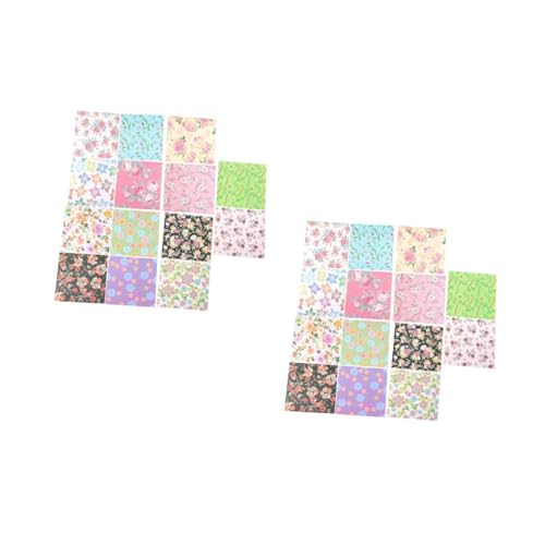 ARTIBETTER 2 Sätze Teiliges Einseitiges Origami Papier Mit Bunten Blumenmustern Für Diy Bastelprojekte Aktivitäten Und Schulprojekte Für Erwachsene 120 Stück * 2 von Artibetter