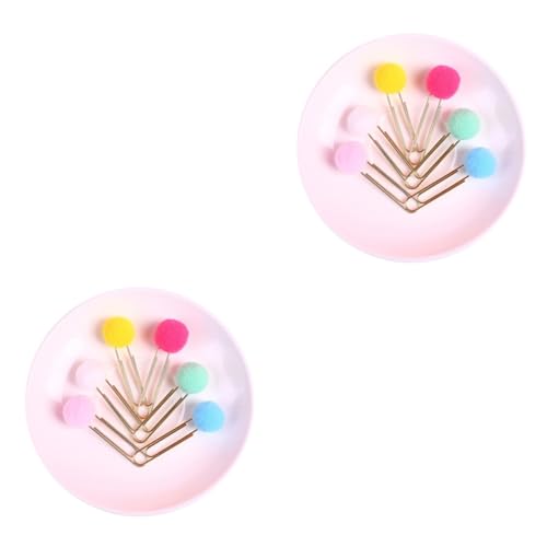 ARTIBETTER 2 Sätze Teiliges Farbige Pompon Papierklammern Kreative Büroklammern Candy Farben Metall Lesezeichen Für Notizen Dokumente Und Fotos Dekorative Büroaccessoires 18 Stück * 2 ARTIBETTER 2 Sätze Teiliges Farbige Pompon Papierklammern Kreative Büroklammern Candy Farben Metall Lesezeichen Für Notizen Dokumente Und Fotos Dekorative Büroaccessoires 18 Stück * 2 von Artibetter