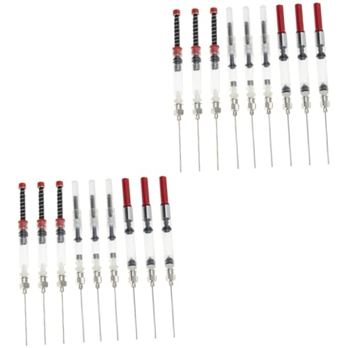 ARTIBETTER 2 Sätze Teiliges Füllfederhalter Tintensauger Und Nachfüller Ergonomisches Design Kompatibel Mit Standard Füllfederhaltern Leicht Und Tragbar Für Präzises Nachfüllen 9 Stücke * 2 von Artibetter