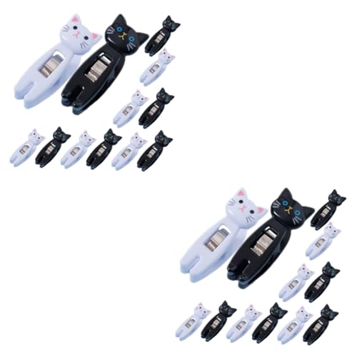 ARTIBETTER 2 Sätze Teiliges Katzen Notizclips Multifunktionale Clips Für Fotos Snacks Dokumente Süße Katzenklammern Für Bürobedarf Und Zuhause Schwarze Weiße Clips 12 Stück * 2 ARTIBETTER 2 Sätze Teiliges Katzen Notizclips Multifunktionale Clips Für Fotos Snacks Dokumente Süße Katzenklammern Für Bürobedarf Und Zuhause Schwarze Weiße Clips 12 Stück * 2 von Artibetter