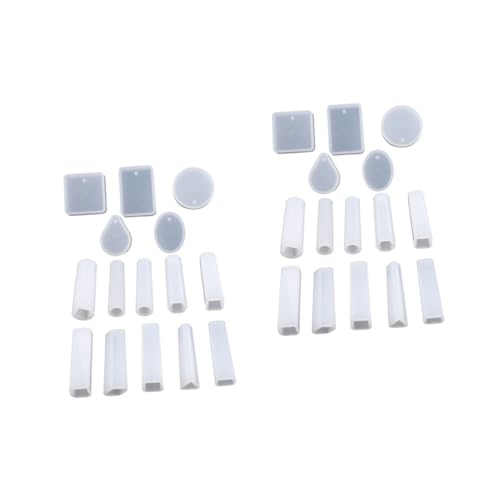 ARTIBETTER 2 Sätze Teiliges Silikonmould Set für Diy Schmuckherstellung Verschiedene Anhänger Säulen und Ohrringe für Kreative Bastelprojekte mit Epoxidharz und Kristallen ARTIBETTER 2 Sätze Teiliges Silikonmould Set für Diy Schmuckherstellung Verschiedene Anhänger Säulen und Ohrringe für Kreative Bastelprojekte mit Epoxidharz und Kristallen von Artibetter