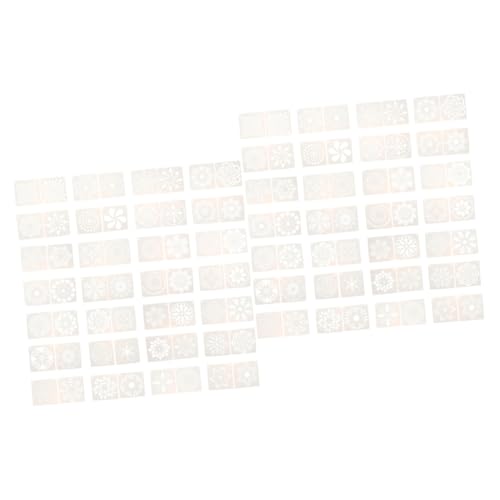 ARTIBETTER 2 Sätze Teiliges Wiederverwendbare Mandala Schablonen Diy Malvorlagen Für Kreative Wandgestaltung Malerei Sprühen Und Dekoration 56 Stücke * 2 von Artibetter