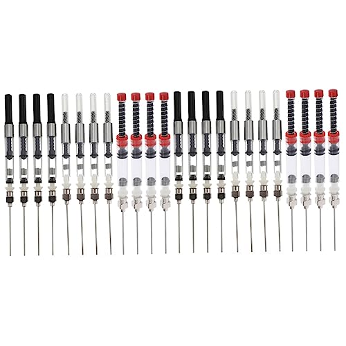 ARTIBETTER 2 Sätze Tintenabsorber Stifttintenfüller Brunnenstift -tintenfüller Tintenfüllung Tintenaufnahme Für Füllfederhalter Tintenlöscher Füllstift Rostfreier Stahl 12 Stück * 2 von Artibetter