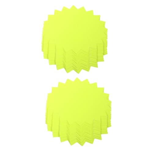 ARTIBETTER 2 Sätze Warenpreisschild Gold Anzeige Einzelhandel Klein Papieretikett Platzende Papierschilder Stichworte Geformtes Etikett Geformtes Schild Weißer Karton Yellow 80 Stück * 2 ARTIBETTER 2 Sätze Warenpreisschild Gold Anzeige Einzelhandel Klein Papieretikett Platzende Papierschilder Stichworte Geformtes Etikett Geformtes Schild Weißer Karton Yellow 80 Stück * 2 von Artibetter