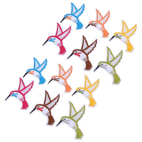 ARTIBETTER 2 Satz Hummingbird Applikationen Teiliges Set Diy Patches für Kleidung Taschen Handarbeiten Weiche Hautfreundliche Bügelflicken zur Individuellen Dekoration ARTIBETTER 2 Satz Hummingbird Applikationen Teiliges Set Diy Patches für Kleidung Taschen Handarbeiten Weiche Hautfreundliche Bügelflicken zur Individuellen Dekoration von Artibetter