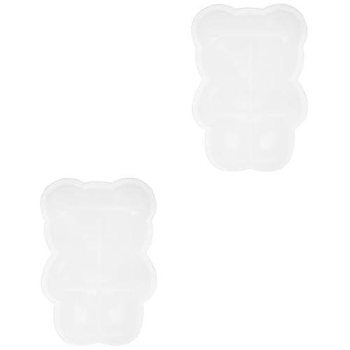 ARTIBETTER 2 Stck. Silikonform Big Nose Bear Gießform Diy Kristallharz Deko für Kreative Bastelprojekte für und Heimdekoration von Artibetter