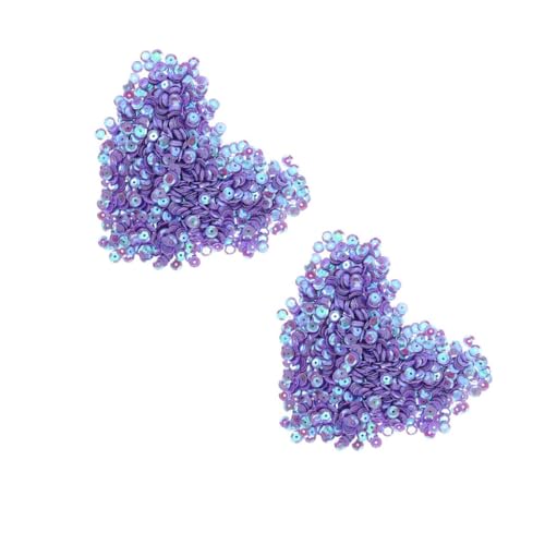 ARTIBETTER 2 Stück 1 Dekorationsmaterialien mit Pailletten Basteln Sie dekorative Pailletten Nähen runden klobiger Glitzer Pailletten für Heimwerker Pailletten zum Basteln Acryl Violett ARTIBETTER 2 Stück 1 Dekorationsmaterialien mit Pailletten Basteln Sie dekorative Pailletten Nähen runden klobiger Glitzer Pailletten für Heimwerker Pailletten zum Basteln Acryl Violett von Artibetter