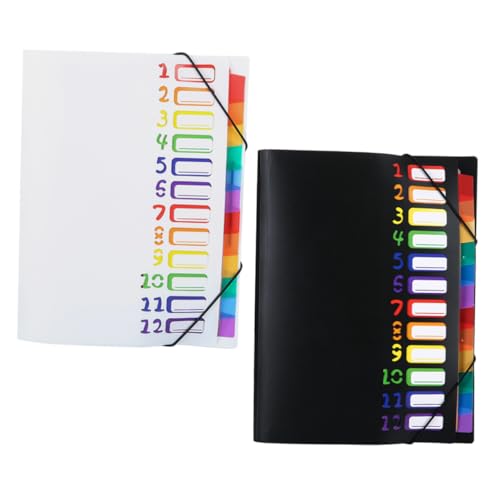 ARTIBETTER 2 Stück 12 Dokumenten Aufbewahrungstaschen Schreibtisch Dokumenten Organizer Ordner Akkordeon Ablageordner Kapazität Für Zuhause Ordner Papier Akkordeon Ordner Organizer ARTIBETTER 2 Stück 12 Dokumenten Aufbewahrungstaschen Schreibtisch Dokumenten Organizer Ordner Akkordeon Ablageordner Kapazität Für Zuhause Ordner Papier Akkordeon Ordner Organizer von Artibetter