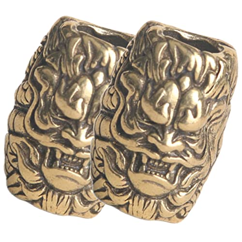ARTIBETTER 2 Stück Antike Messing Spacer Perlen für Diy Schmuck Abstandshalter für Armbänder und Bastelprojekte für Kreative Schmuckgestaltung von Artibetter