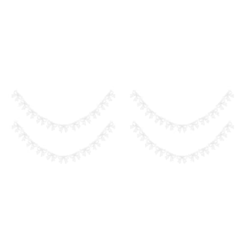 ARTIBETTER 2 Stück Diy Lace Edging Trim mit Schleifenmuster Yards Weißes Nähzubehör für Hochzeitsdekoration Bastelprojekte und Wohnaccessoires ARTIBETTER 2 Stück Diy Lace Edging Trim mit Schleifenmuster Yards Weißes Nähzubehör für Hochzeitsdekoration Bastelprojekte und Wohnaccessoires von Artibetter
