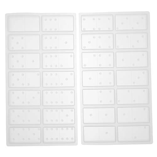 ARTIBETTER 2 Stück Diy Silikon Domino Formen Kreative Epoxidharz Gießformen für Domino Spielsteine Wiederverwendbar Leicht zu Reinigen für Bastelprojekte ARTIBETTER 2 Stück Diy Silikon Domino Formen Kreative Epoxidharz Gießformen für Domino Spielsteine Wiederverwendbar Leicht zu Reinigen für Bastelprojekte von Artibetter