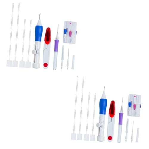 ARTIBETTER 2 Stück Diy Stickerei Pen Stanznadelsatz Handwerkzeug für Stickgarn Nähen Stricken für Anfänger und Kreative Projekte Langlebig und Komfortabel im Gebrauch ARTIBETTER 2 Stück Diy Stickerei Pen Stanznadelsatz Handwerkzeug für Stickgarn Nähen Stricken für Anfänger und Kreative Projekte Langlebig und Komfortabel im Gebrauch von Artibetter