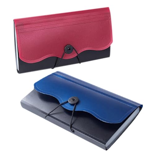 ARTIBETTER 2 Stück Faltordner Organizer mit Fächern Praktischer Dokumentenaufbewahrungsbeutel für Rechnungen Quittungen und Unterlagen für Büro Schule und Reisen Farbe ARTIBETTER 2 Stück Faltordner Organizer mit Fächern Praktischer Dokumentenaufbewahrungsbeutel für Rechnungen Quittungen und Unterlagen für Büro Schule und Reisen Farbe von Artibetter