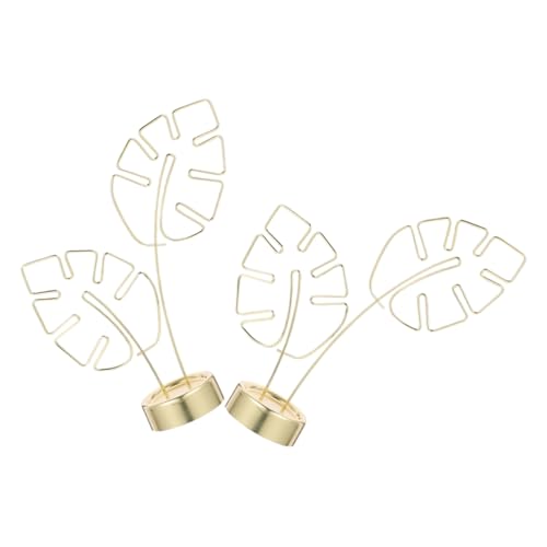 ARTIBETTER 2 Stück Fotoständer für die Tischanzeige kartenhalter büro Dekorative Notizklammer Hochzeit Tischdeko Fotoclips für Bilder Memo-Clip-Halterständer Rostfreier Stahl Golden ARTIBETTER 2 Stück Fotoständer für die Tischanzeige kartenhalter büro Dekorative Notizklammer Hochzeit Tischdeko Fotoclips für Bilder Memo-Clip-Halterständer Rostfreier Stahl Golden von Artibetter