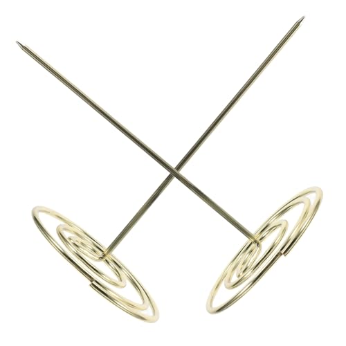 ARTIBETTER 2 Stück Goldene Zettelspießer Rechnungshalter aus Metall für Büro Küche und Restaurant Stabiler Memo Halter für Quittungen und Notizen Praktische Bürobedarf ARTIBETTER 2 Stück Goldene Zettelspießer Rechnungshalter aus Metall für Büro Küche und Restaurant Stabiler Memo Halter für Quittungen und Notizen Praktische Bürobedarf von Artibetter