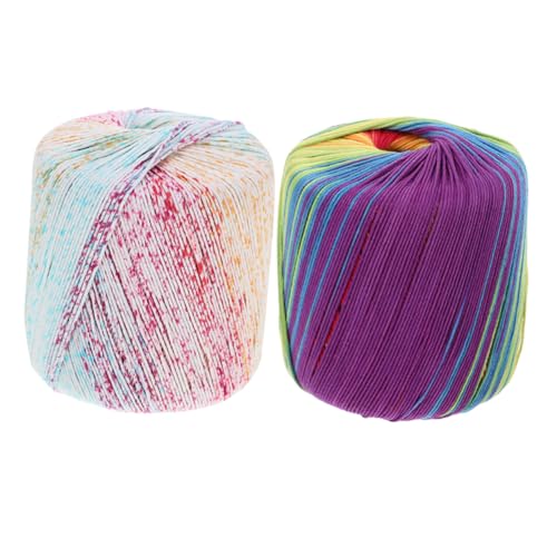 ARTIBETTER 2 Stück Häkelgarn Baumwolle Teiliges Robustes Weiches Garn für DIY Handstricken für Schals Hüte Babytdecken Strapazierfähiges Reißfestes Spitzen Garn ARTIBETTER 2 Stück Häkelgarn Baumwolle Teiliges Robustes Weiches Garn für DIY Handstricken für Schals Hüte Babytdecken Strapazierfähiges Reißfestes Spitzen Garn von Artibetter