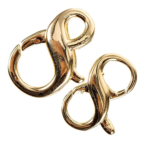 ARTIBETTER 2 Stück Herz Elefant Karabiner Verschlüsse für Diy Schmuck Goldbeschichtung für und Armbänder Schmuckzubehör für Handarbeiten von Artibetter