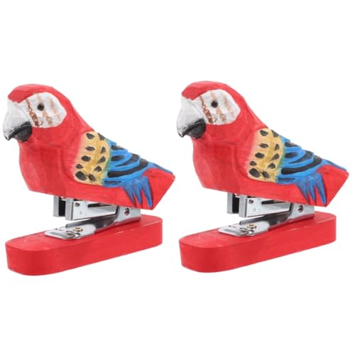 ARTIBETTER 2 Stück Holzhefter In Tierform Für Kreative Tiere Mit Niedlichem Cartoon Design Für Kinderzimmer Für Für Den Schreibtisch LED Kleiner Holzhefter Holzhefter In Tierform von Artibetter